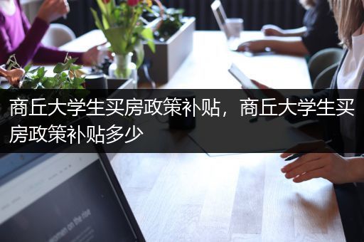 商丘大学生买房政策补贴，商丘大学生买房政策补贴多少